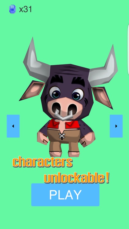 Bull Jumpy Run 3D - Endless farm animal run screenshot-3