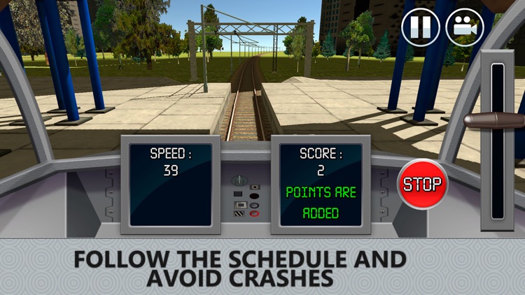 Euro Bullet Train Driving Simulator 3D