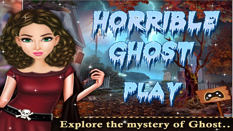 Horrible Ghost - Hidden Objects game for kids and adults screenshot-0
