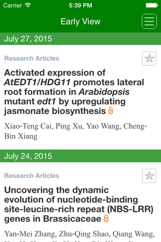 Journal of Integrative Plant Biology screenshot 3