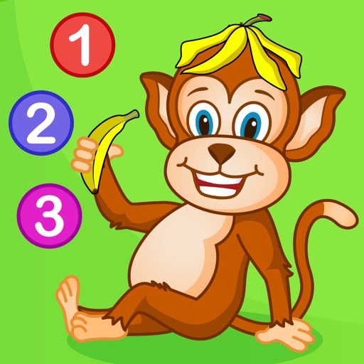 Monkey Preschool - Learn Numbers and Counting icon