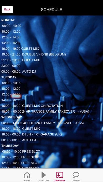 Screenshot #3 pour BASSBREAKZ FM RADIO APP