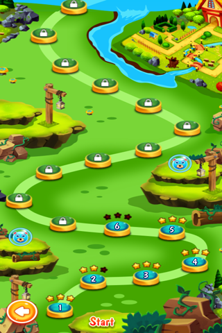 Panda Bubble Puzzle - Ball Pop Shooter Snoopy Pandas Match 3 screenshot 4