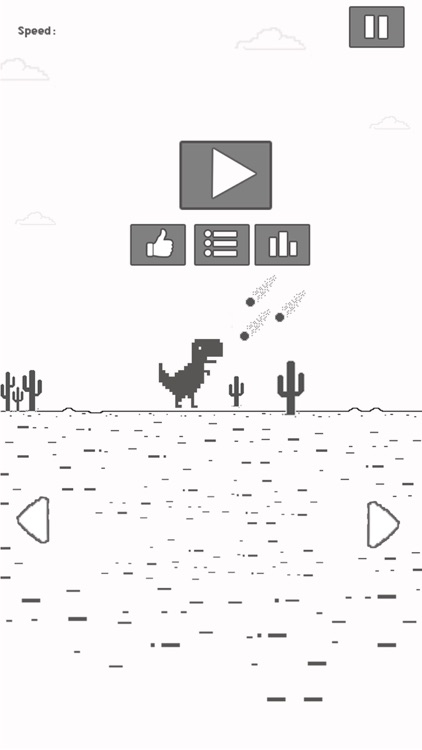 T-Rex Steve Widget Web Game - The offline Dinosaur in internet Browse