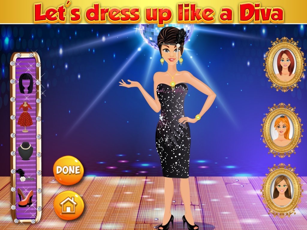 Party Dressup:Free Fashion Salon game for girls screenshot 6