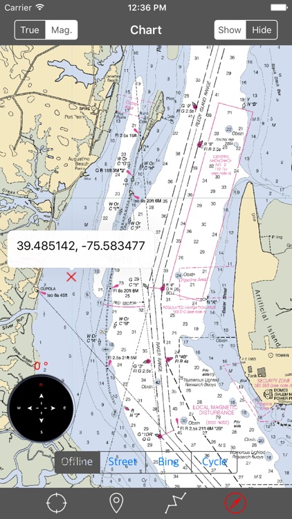Delaware Bay – Raster Nautical Charts
