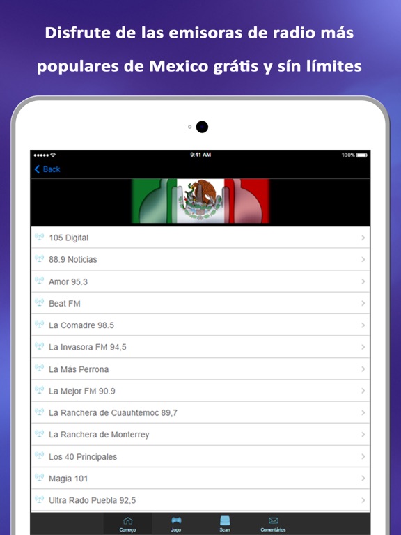 Screenshot #5 pour 'A+ Mexico Radios- Las Mejores Emisoras de Radio FM/AM