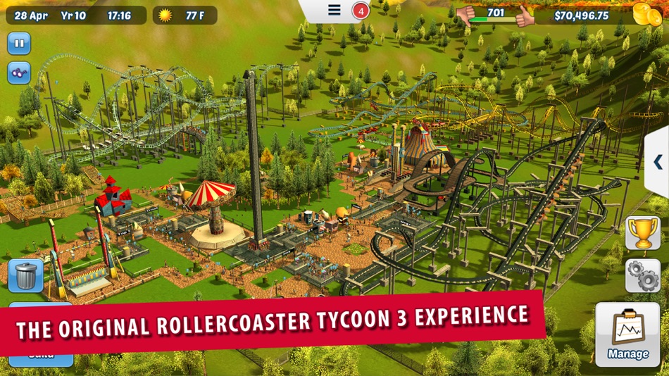RollerCoaster Tycoon® 3 - 1.0.4 - (iOS)