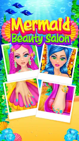 Game screenshot Mermaid Beauty Salon - Makeup & Makeover Kids Game mod apk