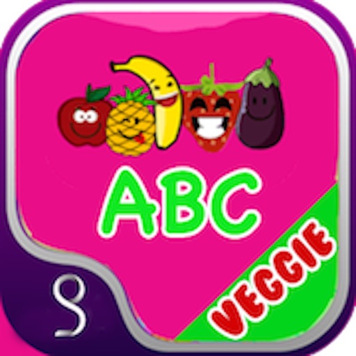 Veggie Flash Cards  & Vegetables Alphabet  from A to Z for Kids iOS App