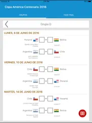 copa america centenario clasificaciones - estados unidos 2016 ipad capturas de pantalla 1