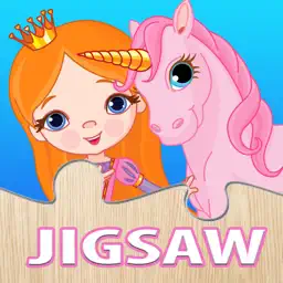 Princess Pony Puzzles - Jigsaw Puzzle for Kids and Toddlers who Love Little Horses and Unicorn Ponies for Free app icon