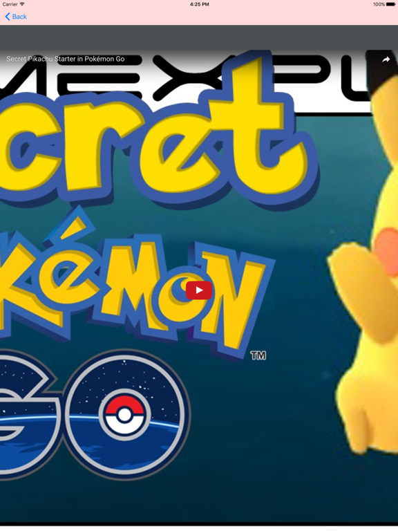 Screenshot #5 pour Guide for pokemon go - video