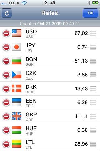 Euro Currency Converter screenshot 2