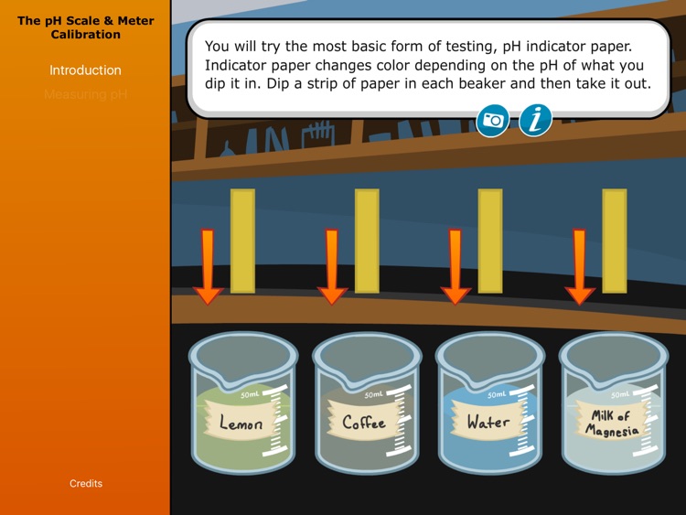 Virtual Labs: pH Scale and Meter Calibration