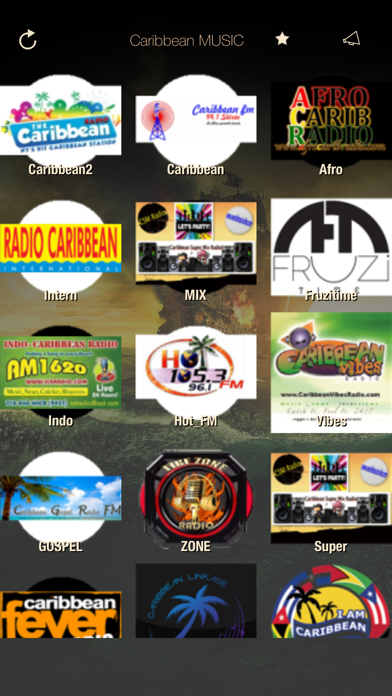 Screenshot #1 pour Caribbean Music ONLINE Radio Stream