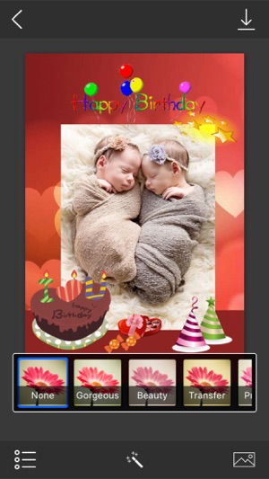 Birthday Greeting Cards - Instant Frame Maker & Photo Editor(圖3)-速報App