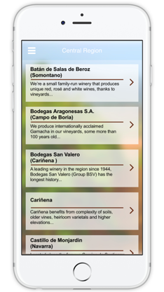 Spain Winery Guide screenshot 2