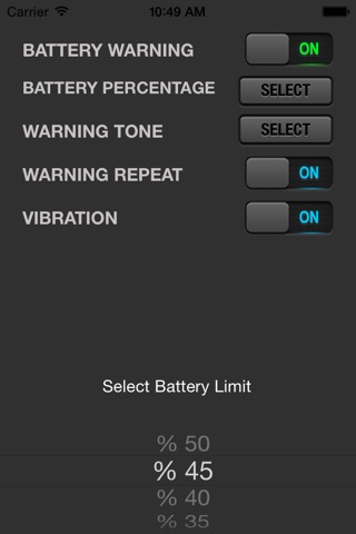 Low Battery Warning screenshot 2