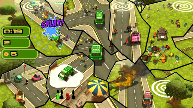 ‎Zombie Driver Game Zombie Catchers in 24 missions Screenshot