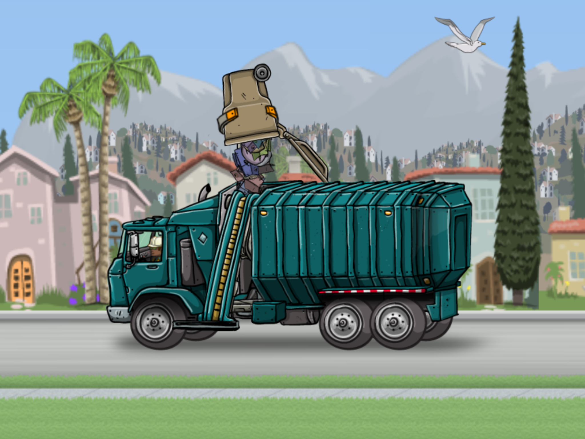 Garbage Truck: Los Angeles, CA screenshot 7