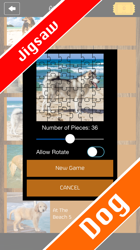 Dog Puzzles Jigsaw Spectacular FREE - 1.0.2 - (iOS)