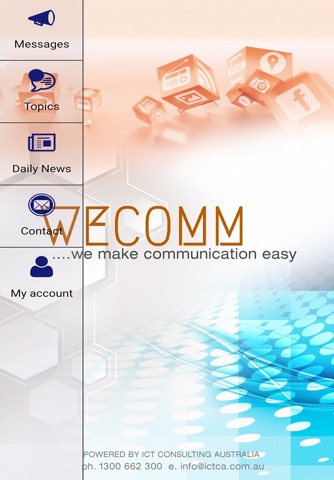 WECOMM1 screenshot 2