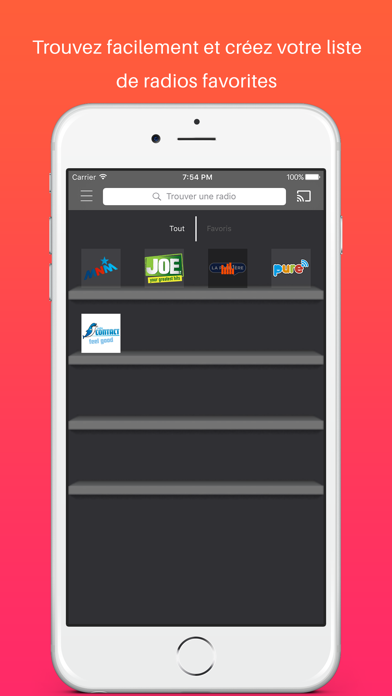 Screenshot #2 pour Radios Belgique - le meilleur de la radio belge