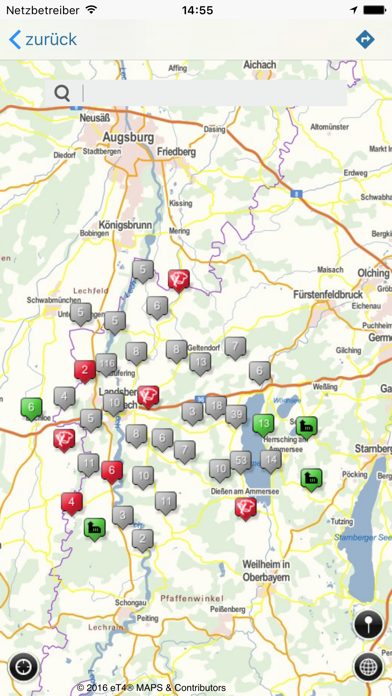 Radeln im Landkreis Landsberg am Lech screenshot