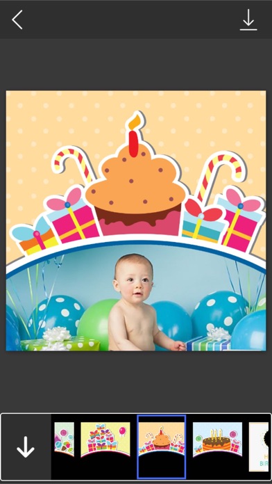 Screenshot #3 pour Birthday Photo Frame - Amazing Picture Frames & Photo Editor