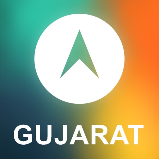 Gujarat, India Offline GPS : Car Navigation icon