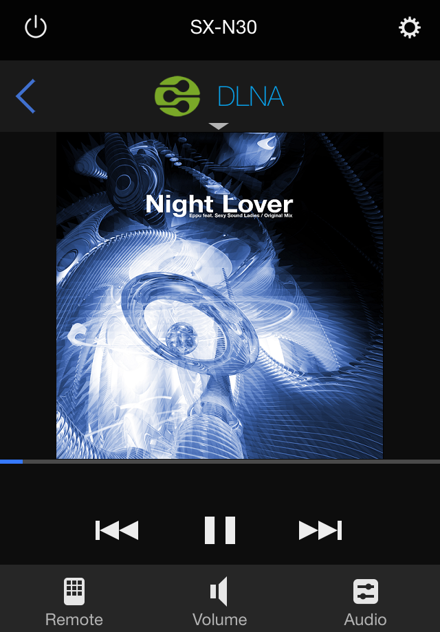 ControlApp for Pioneer SX-N30