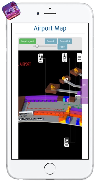 CGK AIRPORT - Realtime, Map, More - SOEKARNO-HATTA INTERNATIONAL AIRPORT (JAKARTA) screenshot-3