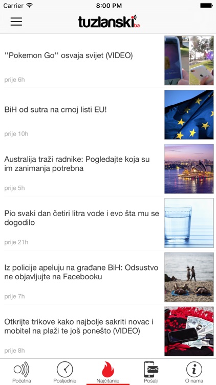 Tuzlanski.ba screenshot-3