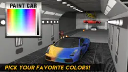 multi-level sports car parking simulator 2: auto paint garage & real driving game iphone screenshot 3