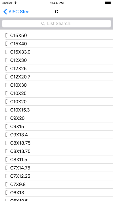 IES ShapeDB iPhone screenshot 3 - Productivity app