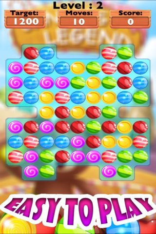 Candies Legend Factory Doh-Enjoy Match 3 Puzzle Game For Kids And Family Hd Free screenshot 3