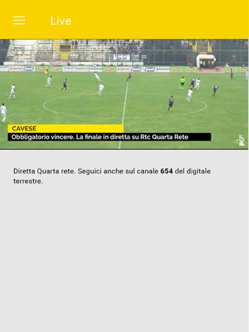 Screenshot #4 pour RTC Quarta Rete