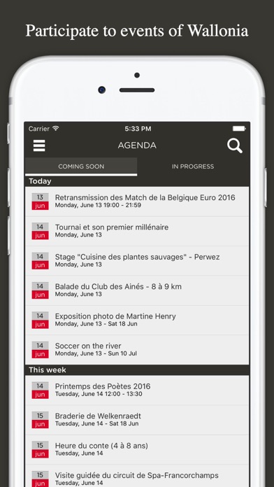 WalloniaTourism Screenshot 3 - AppWisp.com