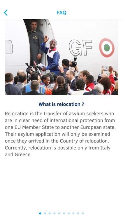 The EU Relocation Programme