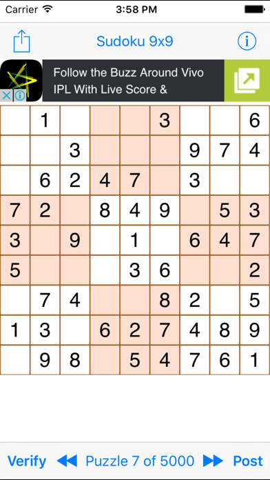 How to cancel & delete Sudoku 9x9 Game from iphone & ipad 1