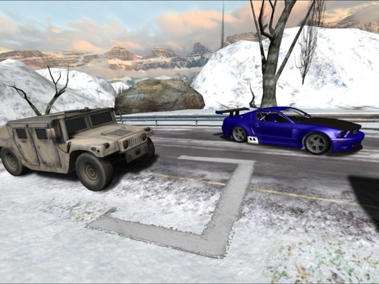 Screenshot #6 pour Neige Voitures Course