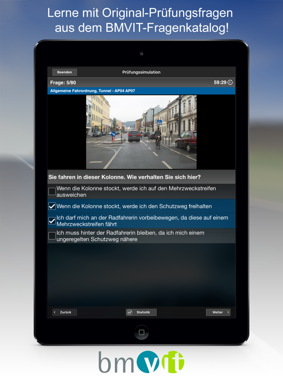 Screenshot #4 pour iFahrschulTheorie PRO Österreich - Lern-App für die theoretische Führerscheinprüfung in Österreich mit offiziellem BMVIT-Fragenkatalog (Führerschein Fahrschule 2016)