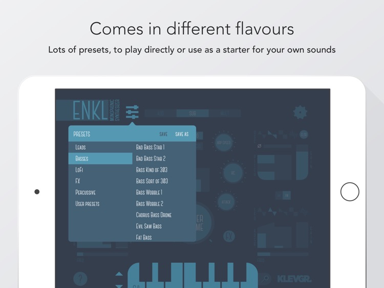 Enkl - monophonic synthesizer screenshot-3
