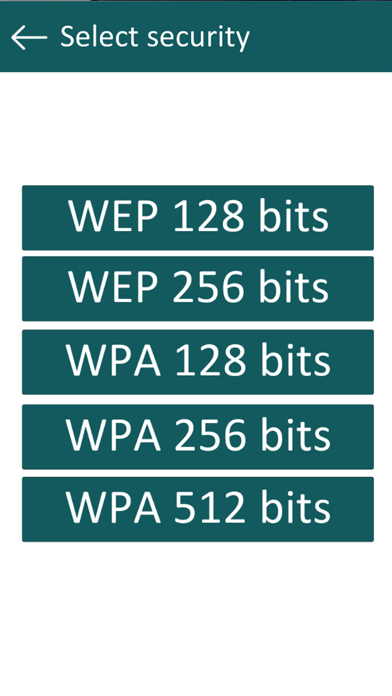 Screenshot #1 pour Wifi password Generator 3