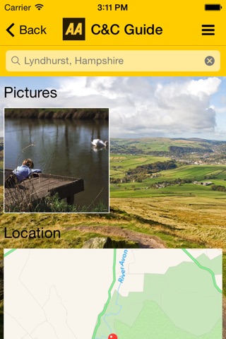 AA Caravan and Camping Guide screenshot 3