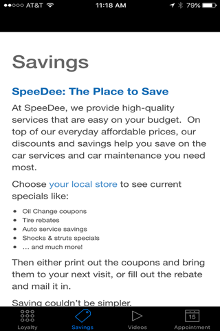 SpeeDee Oil Change & Auto Service screenshot 2