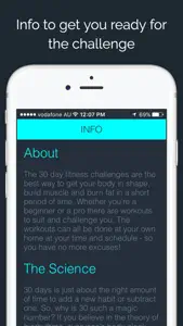 30 Day - Ab Challenge screenshot #6 for iPhone