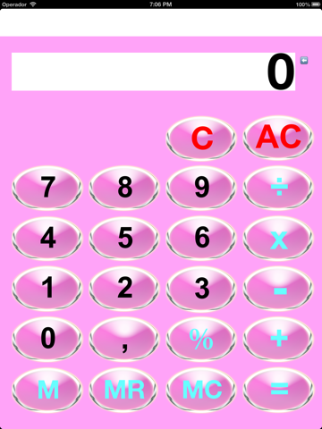 Скриншот из Calculator pinky