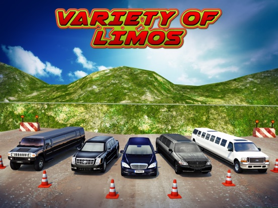 Offroad Hill Limo Driving 3D iPad screenshot